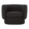 Moe's Home Collection Koba Chair Maya in Black - Front Angle