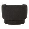 Moe's Home Collection Koba Chair Maya in Black - Back Angle