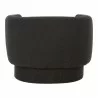 Moe's Home Collection Koba Chair Maya in Black - Back Angle - Moe's Home Collection Koba Chair Maya in Black - Back Angle