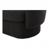 Moe's Home Collection Koba Chair Maya in Black - Closeup Base Angle