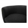 Moe's Home Collection Koba Chair Maya in Black - Closeup Top Angle