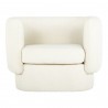 Moe's Home Collection Koba Chair - Maya White - Front Angle