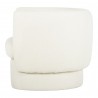 Moe's Home Collection Koba Chair - Maya White - Side Angle