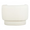 Moe's Home Collection Koba Chair - Maya White - Back Angle