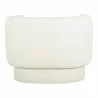 Moe's Home Collection Koba Chair - Maya White - Back Angle - Moe's Home Collection Koba Chair - Maya White - Back Angle