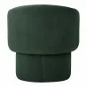 Moe's Home Collection Franco Chair in Dark Green - Back Angle - Moe's Home Collection Franco Chair in Dark Green - Back Angle