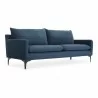 Moe's Home Collection Paris Sofa - Blue - Front Side Angle - Moe's Home Collection Paris Sofa - Blue - Front Side Angle