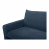 Moe's Home Collection Paris Sofa - Blue - Seat Closeup Angle