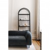Moe's Home Collection Deleuze Chaise - Anthracite - Lifestyle