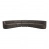 Moe's Home Collection Yoon Radius Modular Sectional Umbra Grey