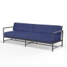Pietra Sofa in Echo Midnight, No Welt - Front Side Angle