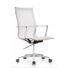  Woodstock Marketing Joan High Back Chair - Off-White - Angled View