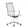  Woodstock Marketing Joan High Back Chair - Off-White - Back -  Woodstock Marketing Joan High Back Chair - Off-White - Back