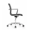 Woodstock Marketing Joan Mid Back Chair - Black - Side - Woodstock Marketing Joan Mid Back Chair - Black - Side