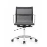 Woodstock Marketing Joan Mid Back Chair - Black - Front - Woodstock Marketing Joan Mid Back Chair - Black - Front