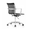 Woodstock Marketing Joan Mid Back Chair - Black - Back Angled - Woodstock Marketing Joan Mid Back Chair - Black - Back Angled