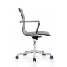 Woodstock Marketing Joan Mid Back Chair - Gray - Side