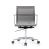 Woodstock Marketing Joan Mid Back Chair - Gray - Front
