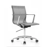 Woodstock Marketing Joan Mid Back Chair - Gray - Angled - Woodstock Marketing Joan Mid Back Chair - Gray - Angled