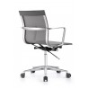 Woodstock Marketing Joan Mid Back Chair - Gray - Back Angled