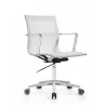 Woodstock Marketing Joan Mid Back Chair - White - Angled View - Woodstock Marketing Joan Mid Back Chair - White - Angled View