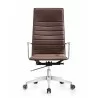 Woodstock Marketing Joe High Back Chair - Brown - Front - Woodstock Marketing Joe High Back Chair - Brown - Front