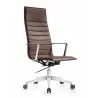 Woodstock Marketing Joe High Back Chair - Brown - Angled - Woodstock Marketing Joe High Back Chair - Brown - Angled