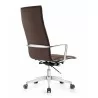 Woodstock Marketing Joe High Back Chair - Brown - Back Angled - Woodstock Marketing Joe High Back Chair - Brown - Back Angled