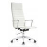 Woodstock Marketing Joe High Back Chair - White - Angled