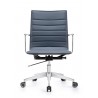  Woodstock Marketing Joe Mid Back Chair - Blue - Front