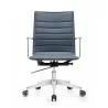  Woodstock Marketing Joe Mid Back Chair - Blue - Front -  Woodstock Marketing Joe Mid Back Chair - Blue - Front