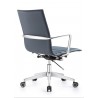  Woodstock Marketing Joe Mid Back Chair - Blue - Back Angled