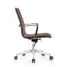  Woodstock Marketing Joe Mid Back Chair - Brown - Side 