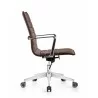  Woodstock Marketing Joe Mid Back Chair - Brown - Side  -  Woodstock Marketing Joe Mid Back Chair - Brown - Side 