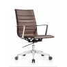  Woodstock Marketing Joe Mid Back Chair - Brown - Angled -  Woodstock Marketing Joe Mid Back Chair - Brown - Angled