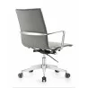  Woodstock Marketing Joe Mid Back Chair - Gray - Back Angled -  Woodstock Marketing Joe Mid Back Chair - Gray - Back Angled