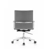  Woodstock Marketing Joe Mid Back Chair - Gray - Back View -  Woodstock Marketing Joe Mid Back Chair - Gray - Back View