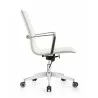  Woodstock Marketing Joe Mid Back Chair - White - Side -  Woodstock Marketing Joe Mid Back Chair - White - Side
