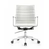  Woodstock Marketing Joe Mid Back Chair - White - Front -  Woodstock Marketing Joe Mid Back Chair - White - Front