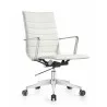  Woodstock Marketing Joe Mid Back Chair - White - Angled -  Woodstock Marketing Joe Mid Back Chair - White - Angled