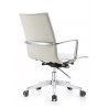  Woodstock Marketing Joe Mid Back Chair - White - Back Angled