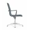 Woodstock Marketing Joe Side Chair - Blue - Side - Woodstock Marketing Joe Side Chair - Blue - Side