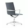 Woodstock Marketing Joe Side Chair - Blue - Back Angled - Woodstock Marketing Joe Side Chair - Blue - Back Angled