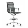 Woodstock Marketing Joe Mid Back Chair - Black - Angled - Woodstock Marketing Joe Mid Back Chair - Black - Angled