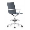 Woodstock Marketing Joe Mid Back Chair - Blue - Back Angled