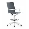 Woodstock Marketing Joe Mid Back Chair - Blue - Back Angled - Woodstock Marketing Joe Mid Back Chair - Blue - Back Angled