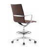 Woodstock Marketing Joe Mid Back Chair - Brown - Back Angled