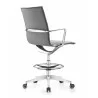 Woodstock Marketing Joe Mid Back Chair - Gray - Back Angled - Woodstock Marketing Joe Mid Back Chair - Gray - Back Angled