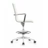 Woodstock Marketing Joe Mid Back Chair - White - Side - Woodstock Marketing Joe Mid Back Chair - White - Side
