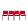 Molded Polypropylene With Aluminum Legs Side Chair - JOI-AQUA - Set